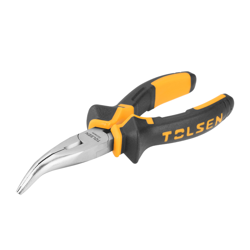 Bent Nose Pliers TOL10008 - Precision Pliers with 45° Bent Nose