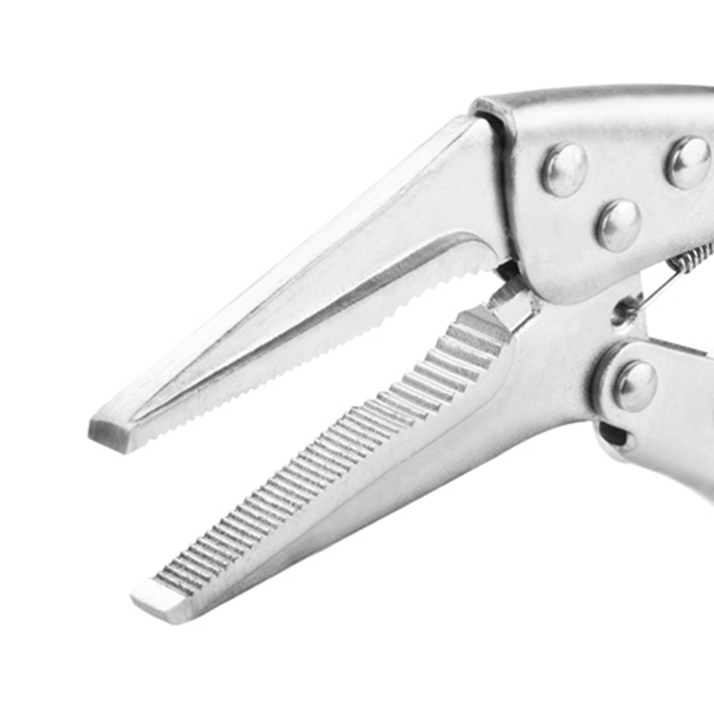 TOL10052 Plier Locking Long Nose 225mm TOLSEN - Durable and Versatile Long Nose Locking Pliers