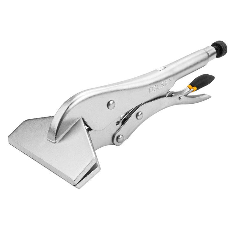 TOL10055 Plier Locking Sheet Metal 250mm TOLSEN - Durable and Versatile Sheet Metal Locking Pliers