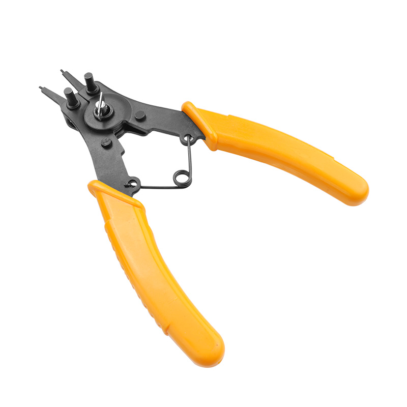 Tolsen 4-in-1 Circlip Pliers Set 160mm TOL10100 – Internal and External Pliers with Interchangeable Heads