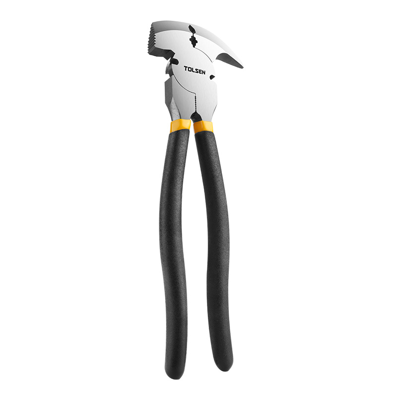 Tolsen Fencing Pliers with Hammer Head - 250mm, Multifunctional Tool