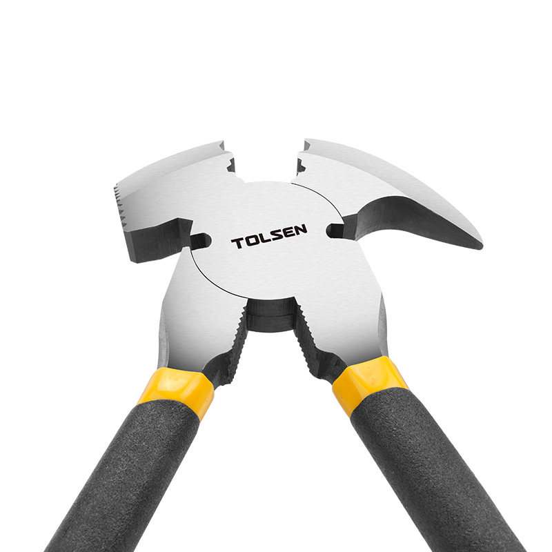 Tolsen Fencing Pliers with Hammer Head - 250mm, Multifunctional Tool