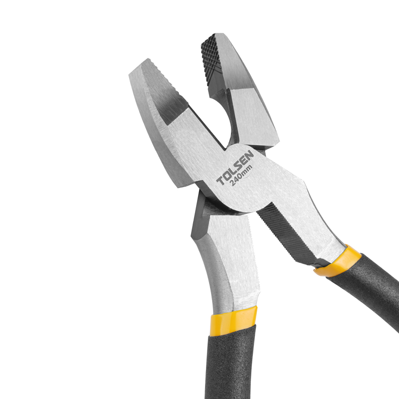 Tolsen High Leverage Combination Pliers - Durable and Versatile Industrial Tool