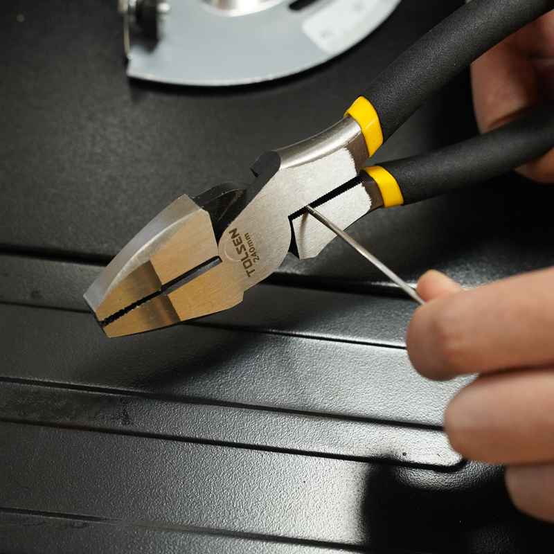Tolsen High Leverage Combination Pliers - Durable and Versatile Industrial Tool