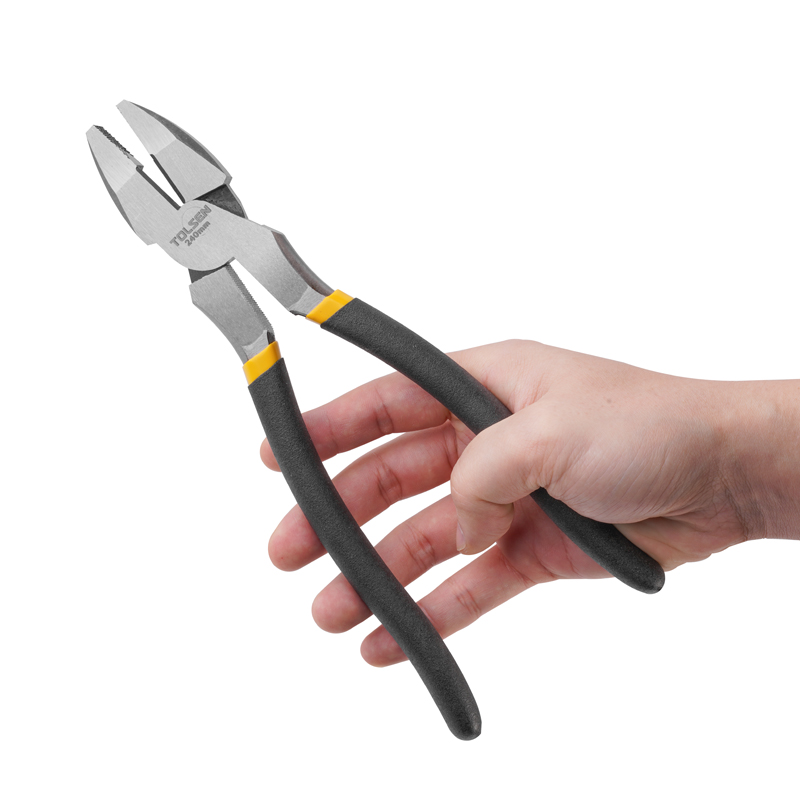 Tolsen High Leverage Combination Pliers - Durable and Versatile Industrial Tool