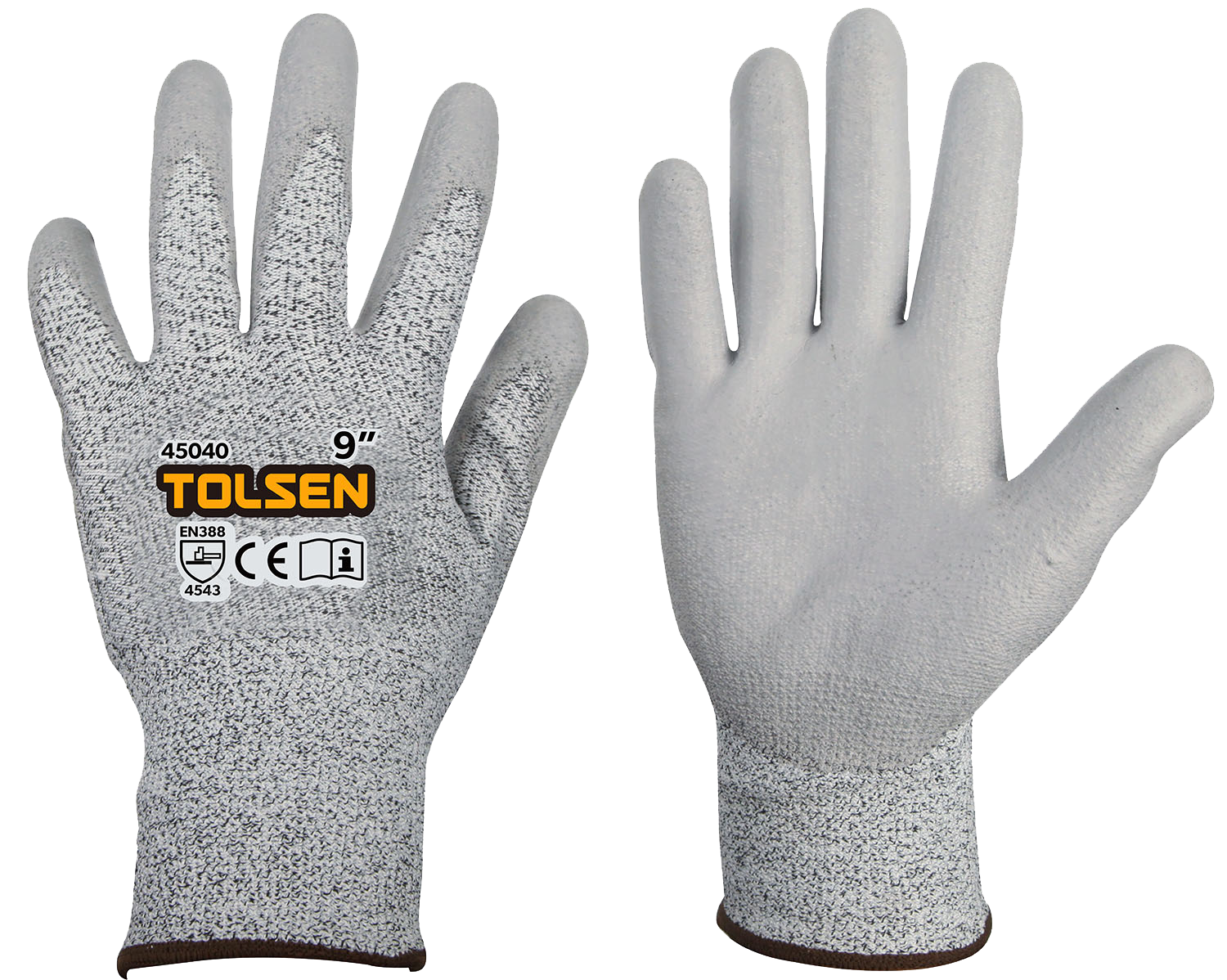 Cut Resistance Protective Gloves - Durable and Comfortable Gloves in Sizes 9" and 10"