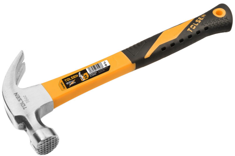 Claw Hammer 16oz TOL25185 - Durable Hammer with Magnetic Nail Holder
