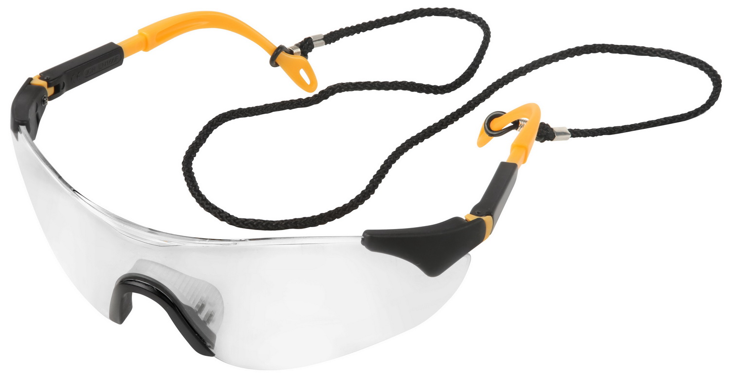 Glasses Safety Clear (sporty) (Anti-Scratch/Anti UV) Tolsen - Image 2