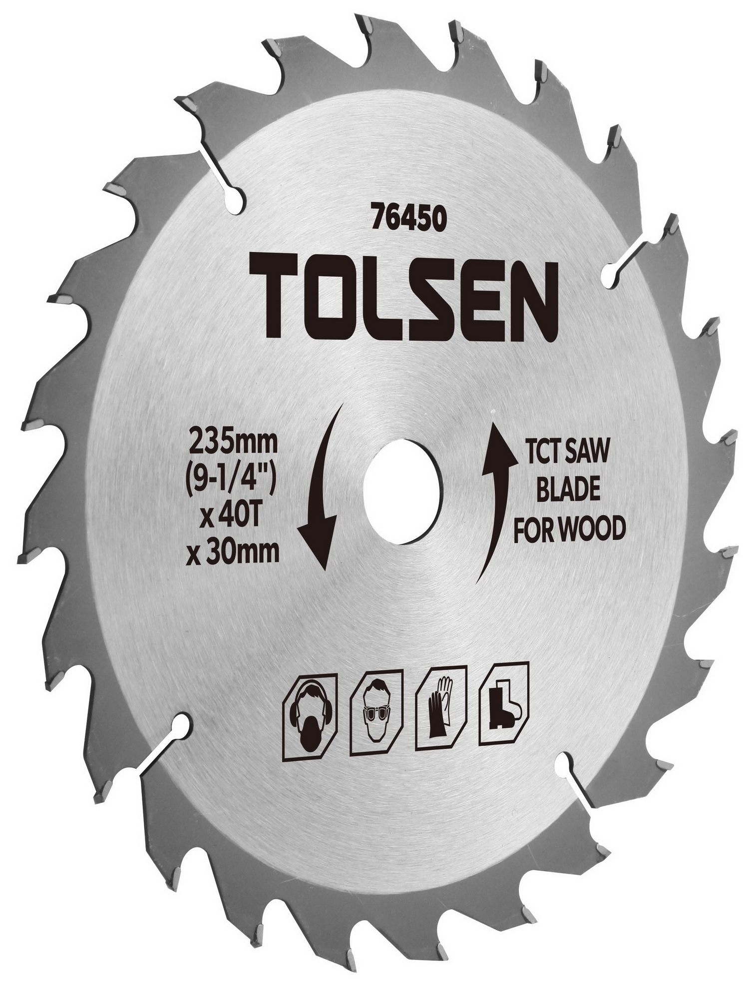 Saw Blade TCT 110x40tx20b-305x60Tx30b TOLSEN - Image 2