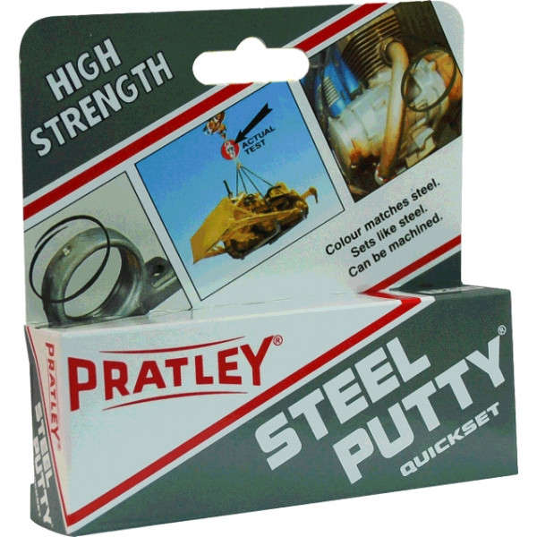 Pratley Steel Putty 100g Bubble Pack (14136) - Image 2