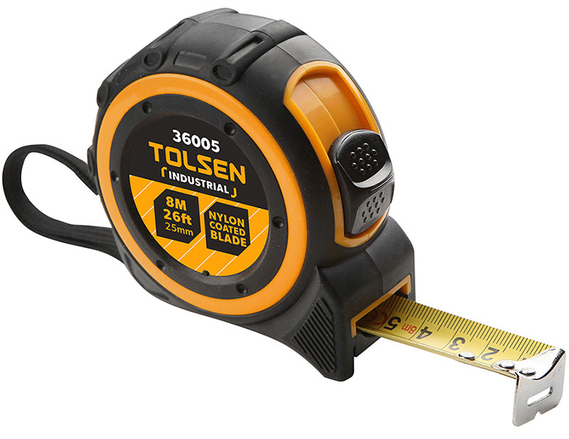 Tape Measure 3mx16-8mx25 ABS TOLSEN - Image 2