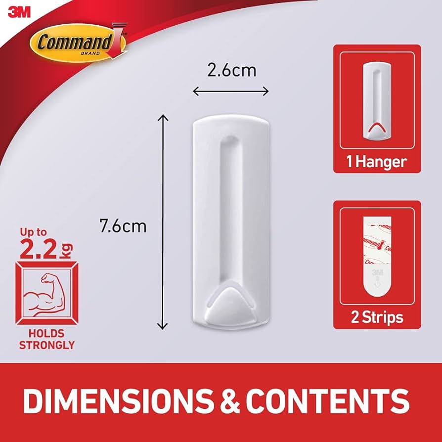 Command™ Wire Back Picture Hanger MT17041