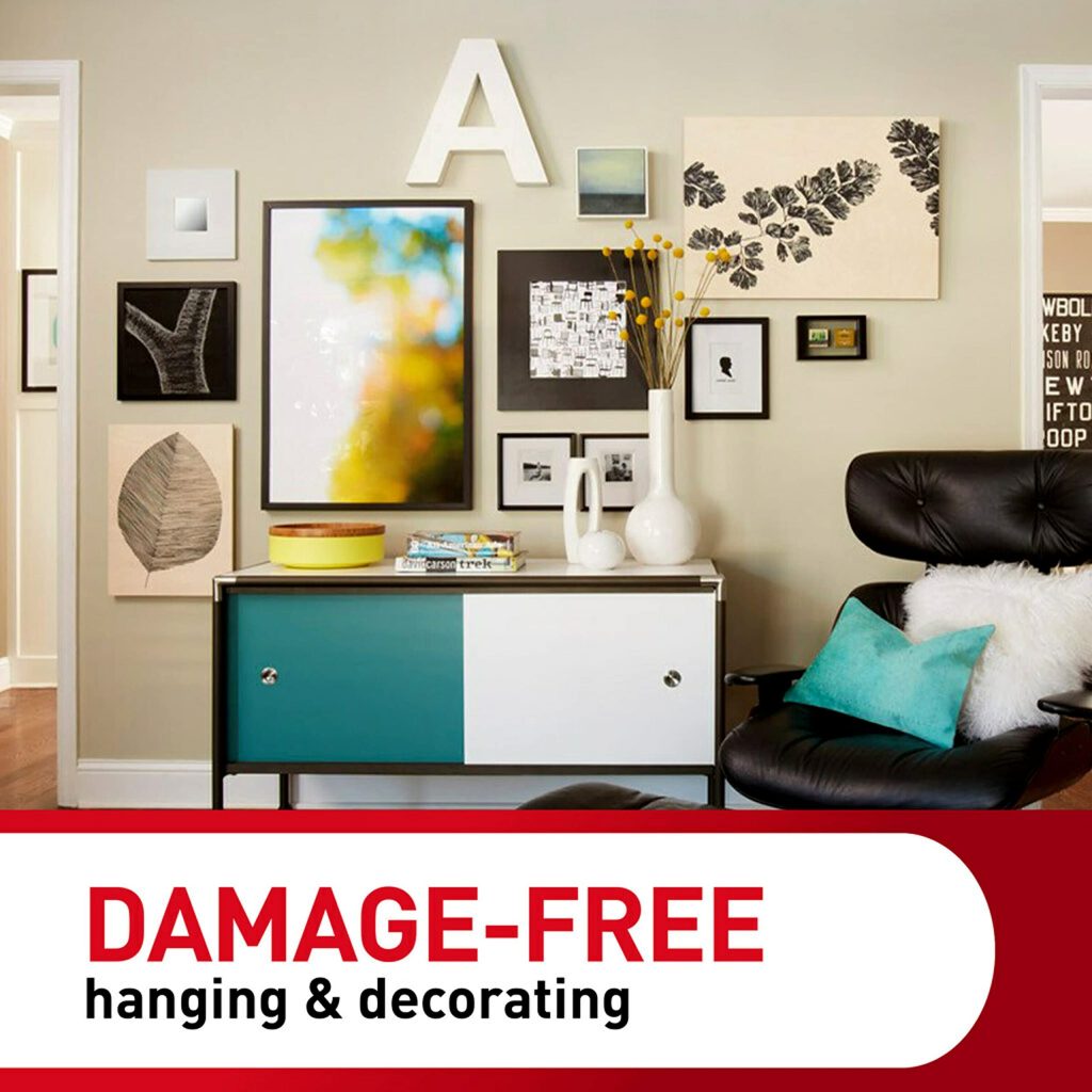 Command™ Picture Hanging Strips MT17201, Medium, White, 3 Sets/Pk