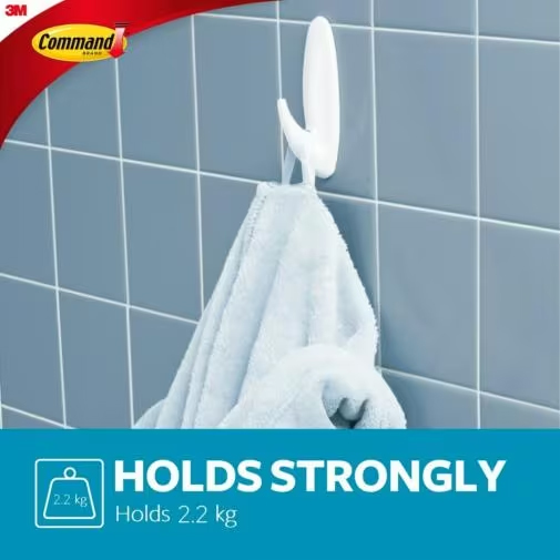 Command™ Bath Large Designer Hook MT17083B