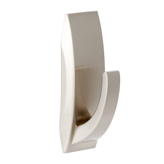 Command™ Bath Large Modern Reflections Satin Nickel Metal Hook MTMR03-SN-B