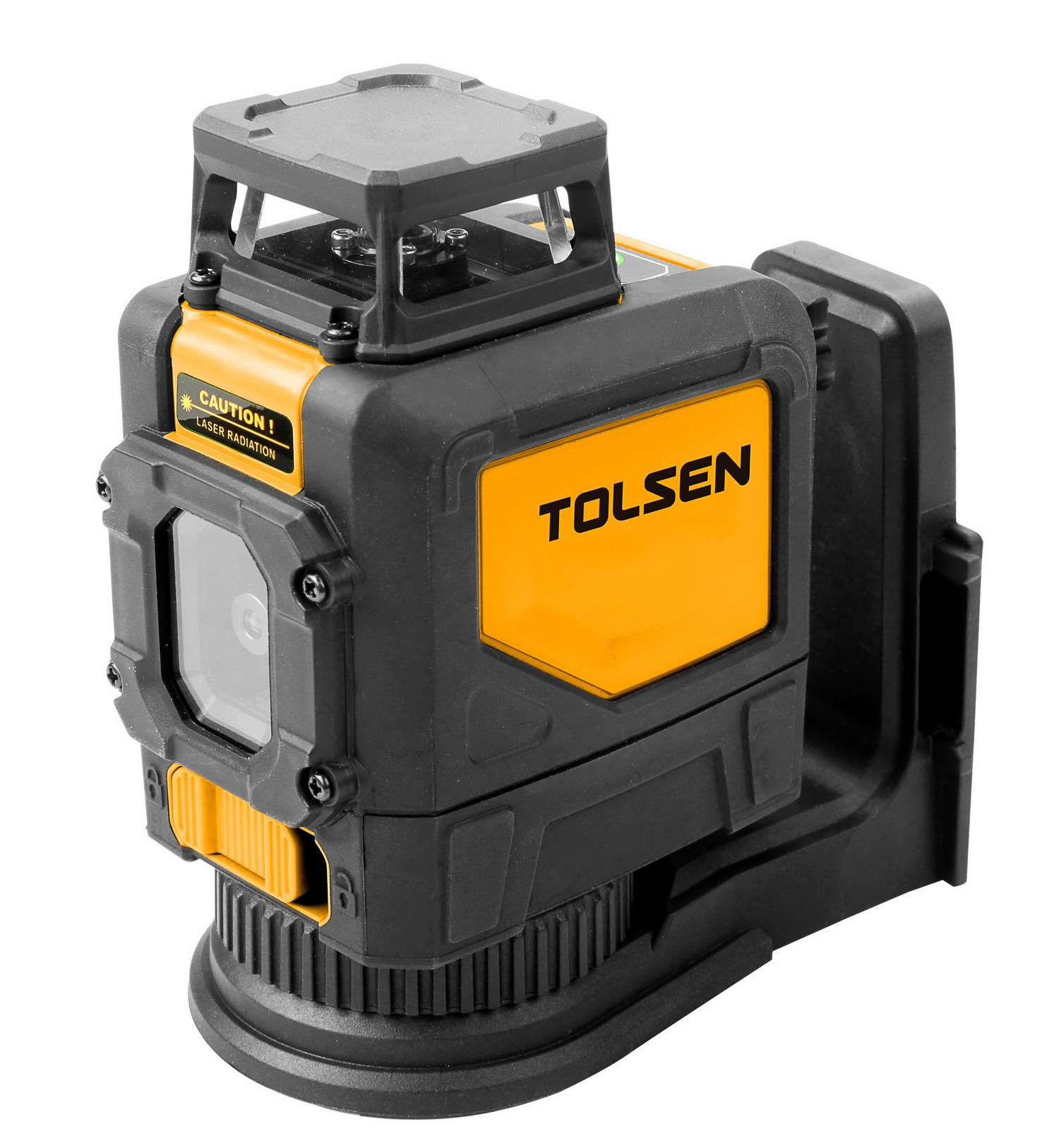 Green-Beam Self-Leveling Laser Level TOL35153 - High-Precision 360° Cross-Line Laser Level