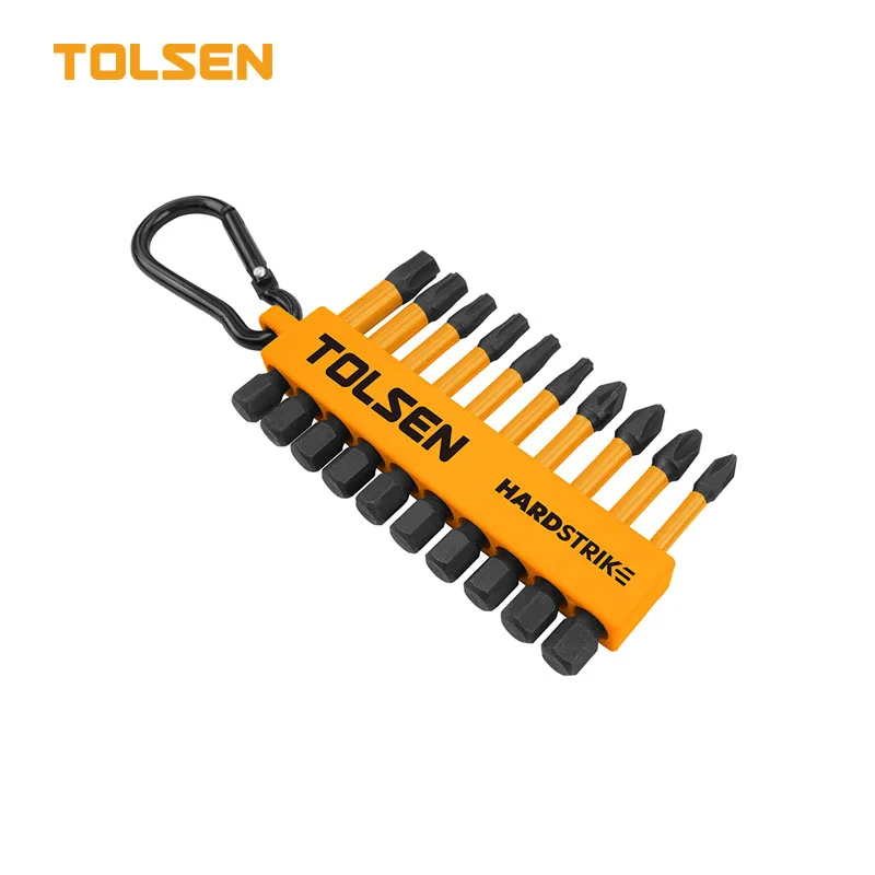Industrial 10-Piece Impact Screwdriver Bit Set 50mm – TOL20580