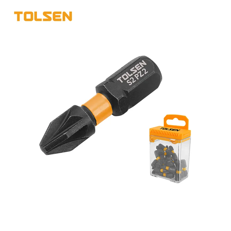 20-Piece PZ2 Impact Screwdriver Bit Set 25mm – TOL20565